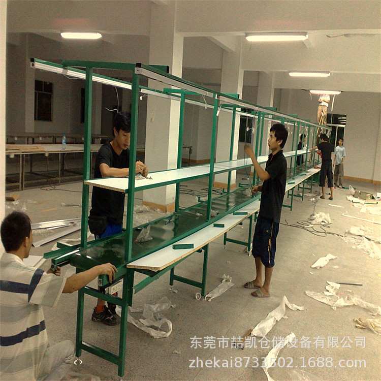 热销供应标准长工作台式流水线  自动电子电器生产线工作台