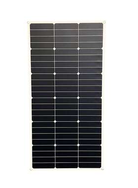 sunpower半柔性太阳能板光伏板120w240w车顶船载太阳能电池充电板