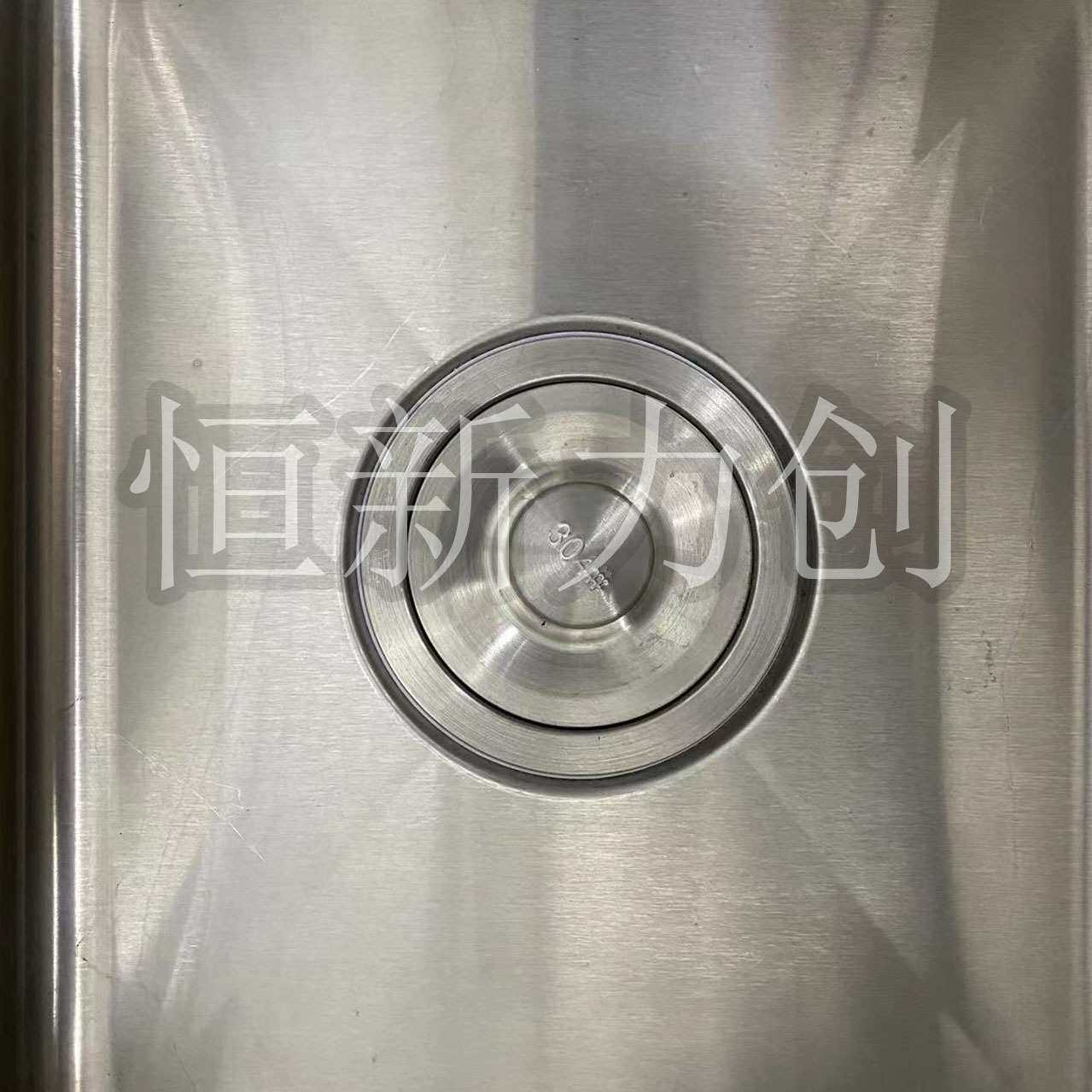 商用不锈钢预进间洗刷台洗手池挂墙式星池