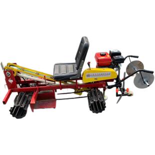 新款大姜多种功能播种机7.5马力汽油机 滴灌覆土播种一体机运姜机