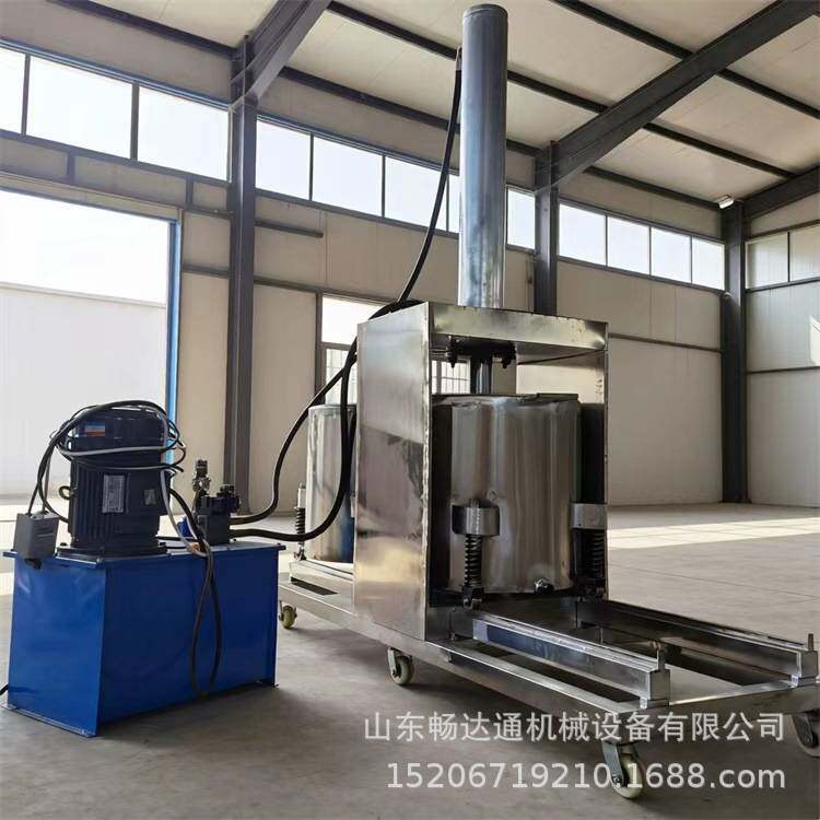 商用不锈钢果蔬压榨设备大型液压压榨机刺梨榨菜苹果梨粉碎榨汁