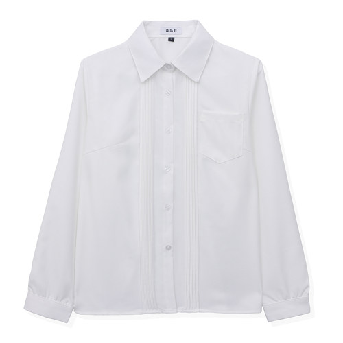森岛町jk制服衬衫长袖短袖白衬衣
