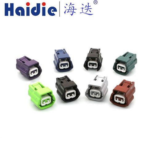 2P适用于日产大灯安定器/水温/喇叭线束插头DJ7022A-2.2-21含端堵