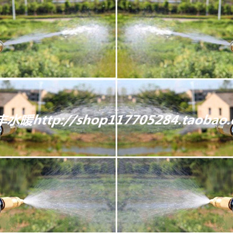 宝塔型 洗车水枪 家用全铜高压洗车水枪头 喷水枪 清洗喷枪洗车用