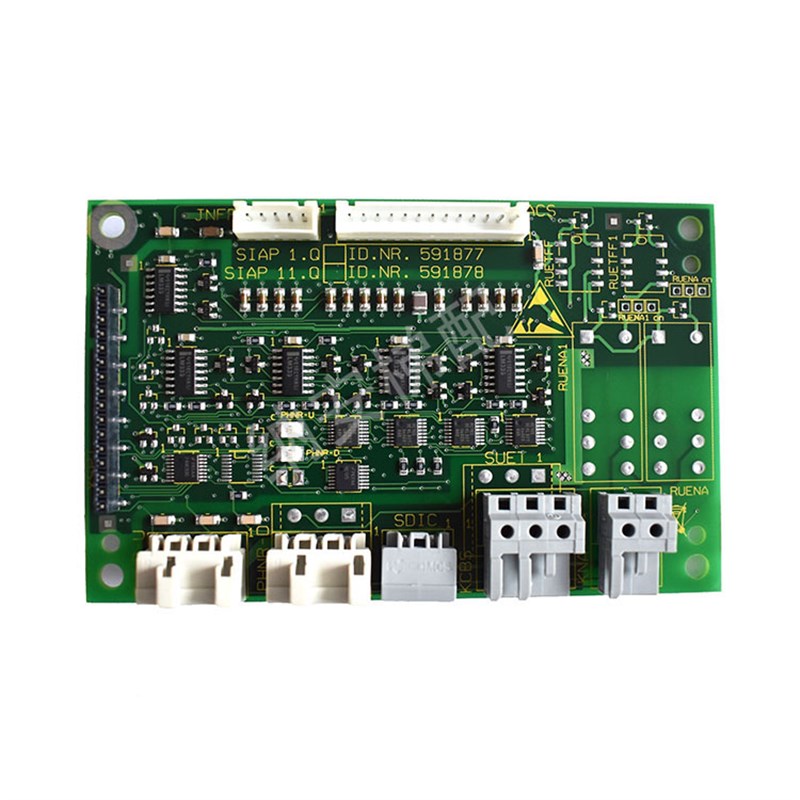 迅达3300/3600电梯轿顶接口板591878 591877原装板SIAP 11.Q 印版