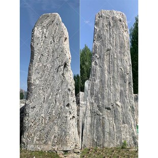 大型景观石头天然风景石刻字造景园林原自然泰山雪浪石摆件别墅园