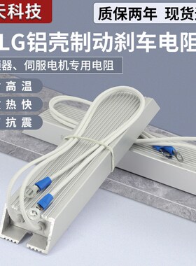 变频器伺服电机铝壳刹车制动电阻RXLG100W200W300W400R500W1000W
