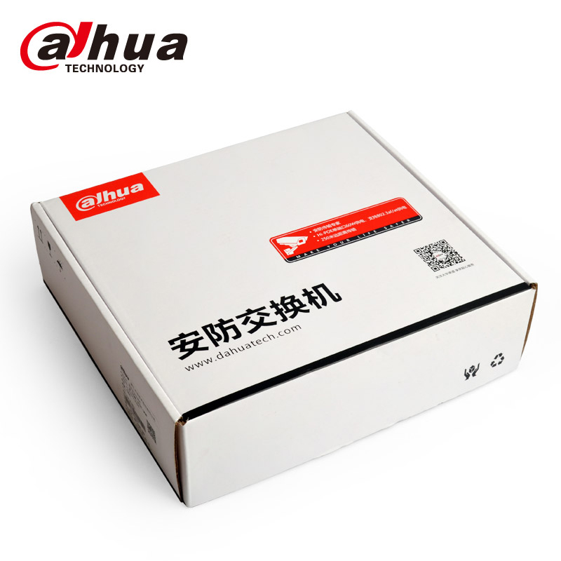 大华网络摄像机POE供电交换机8口大功率 DH-S1500C-8ET1ET-DPWR