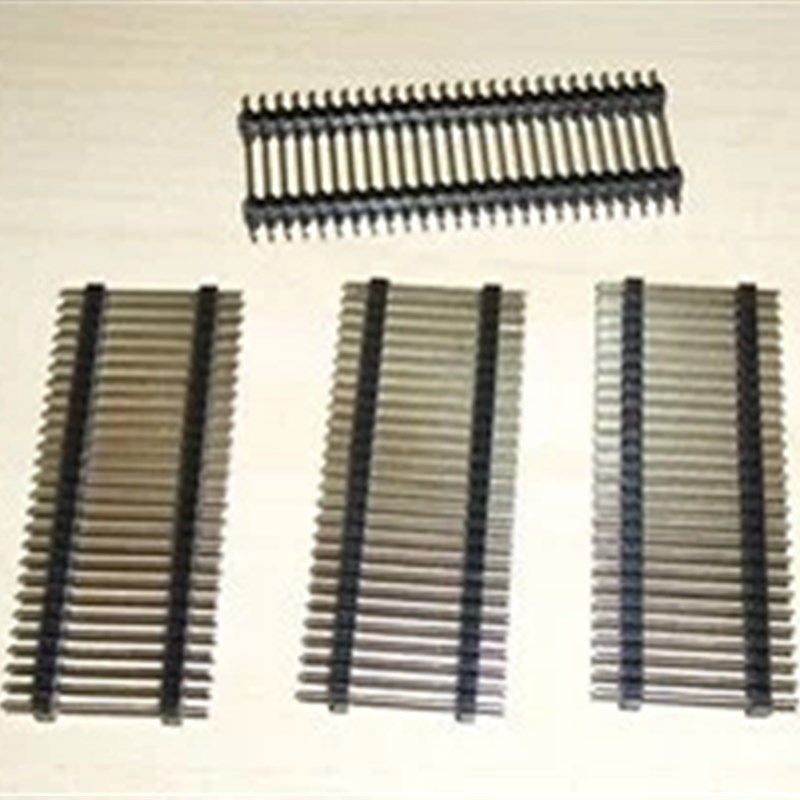 2.0MM双塑胶排针1*40单排2*40p双排15/17/19/21/25MM直插DIP加长