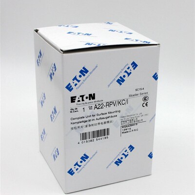 EATON/伊顿  MOELLER 直提复位急停按钮带盒  A22-RPV/KC/I   ETN