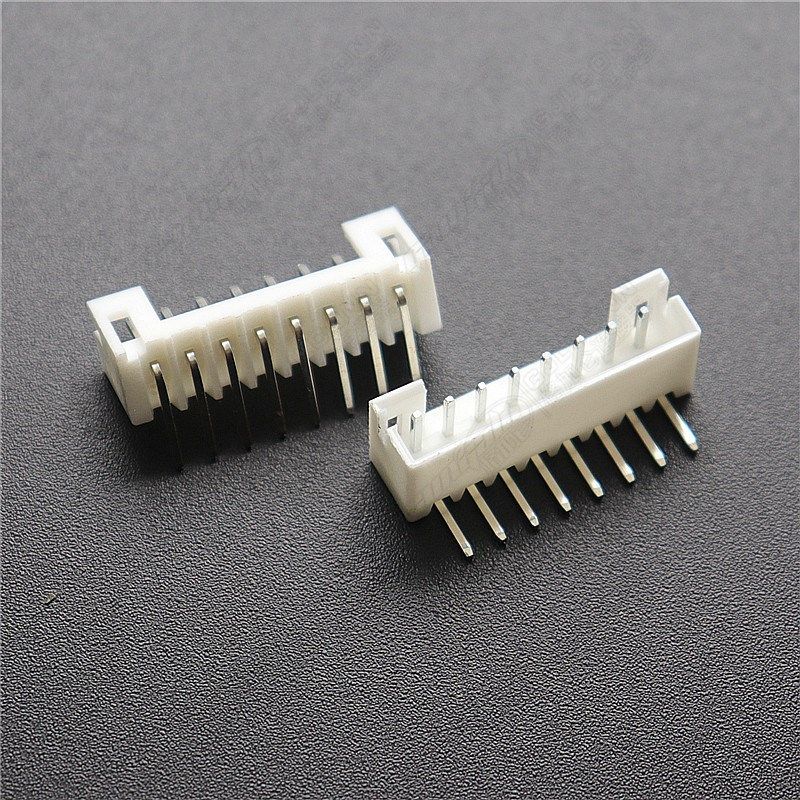 PH-2P3P4P5P6P7P8P9P10P1P-18P弯脚针座 90度卧式插座2.0mm连接器