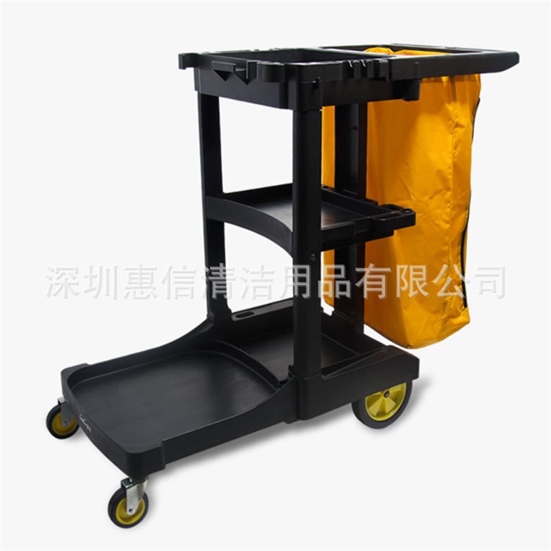 D-11C清洁手推车布草车保洁车客房多功能客房清理收纳手推车
