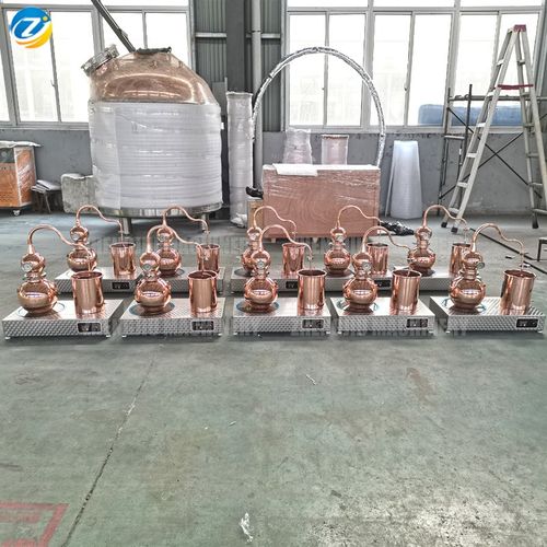 5升小型葫芦壶蒸馏设备金酒酿酒家用紫铜蒸馏酒