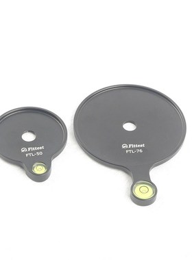 众杰 FITTEST 铝合金材料,三脚架 外置 水平仪 连接盘 内径50mm