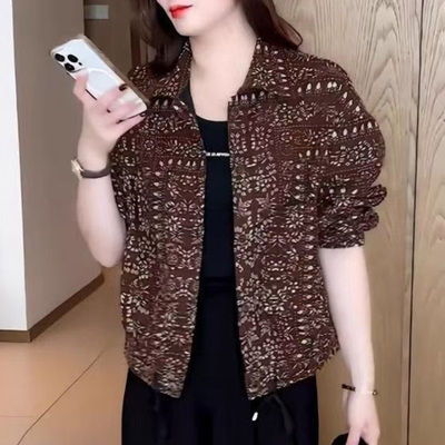 小个子复古短外套女士春秋新款