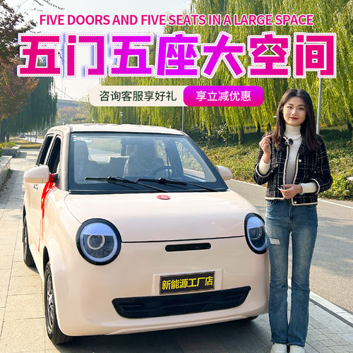 电动四轮车2025新款油电两用代步