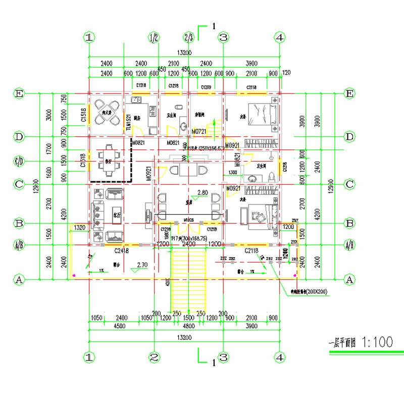 中式风格豪华轻钢别墅 轻钢龙骨结构 集成房屋 设计建造
