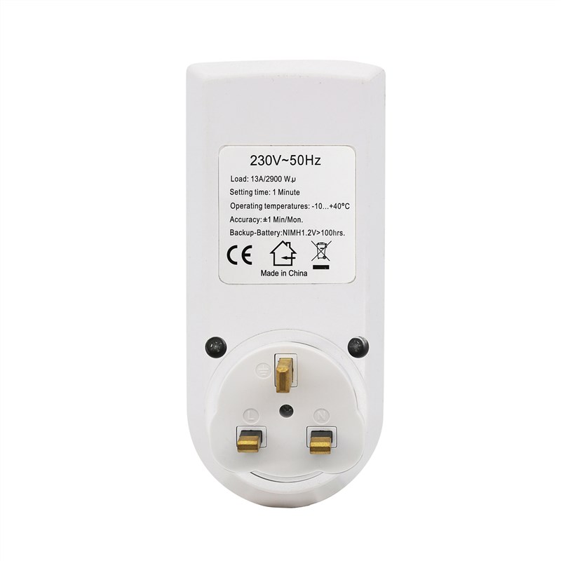 供应 英式大屏幕定时开关插座 电子计时器定时器 厨房插座