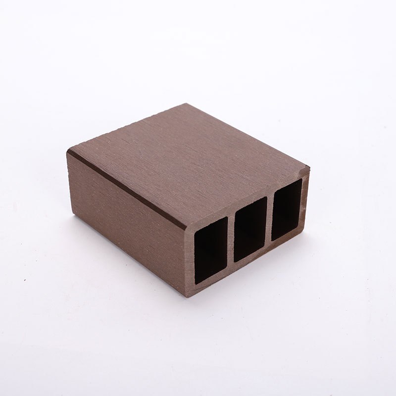 塑木方通 塑木立柱扶手隔断屏风户外庭院围栏栈道方管木塑房梁