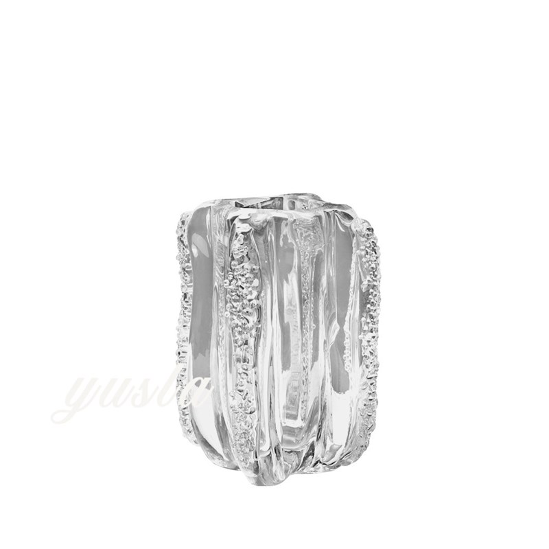 简约现代家居茶几琉璃插花器样板房间售楼处玄关电视柜花瓶摆件