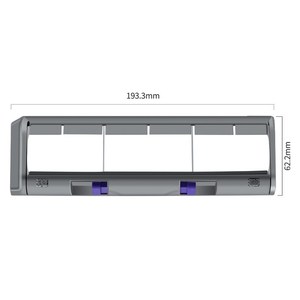 万创适用云鲸J3/Freo小鲸灵扫拖一体机器人配件滚刷盖板主刷罩
