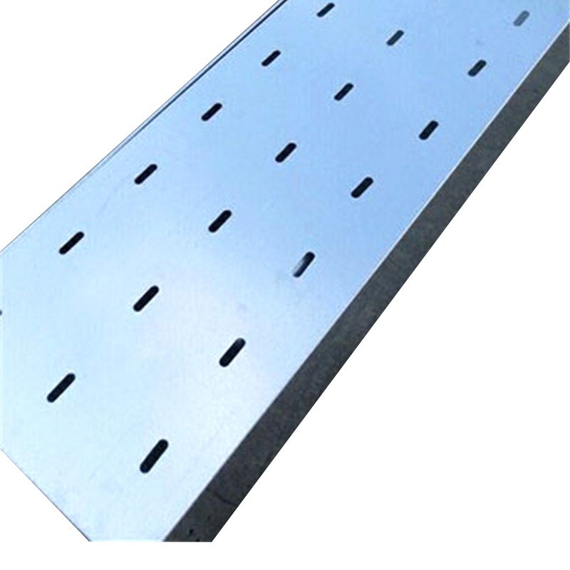 托盘式镀锌桥架 现货 多孔热镀锌槽式托盘式托盘式桥架 规格齐全