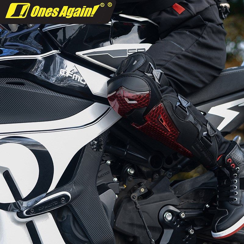 OnesAgain!摩托车骑行护具机车男四季防摔防风护膝护肘全套护腿