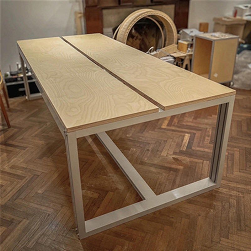 铝型材海洋板桦木桌会议桌子简约现代电脑桌书桌接待洽谈桌办公桌,居家布艺,办公桌垫,淘宝优惠券,粉丝福利购,淘宝优惠卷