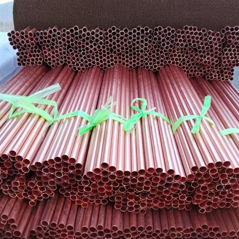 厚壁光亮T2铜管 紫铜管 硬态 软态无油无毛刺 铜管材切割 TU1TU2