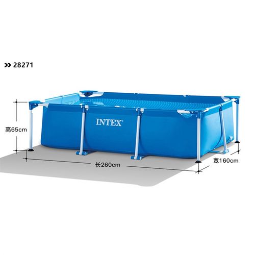 INTEX28271支架游泳池成人泳池儿童宝宝戏水池养鱼池狗狗游泳池