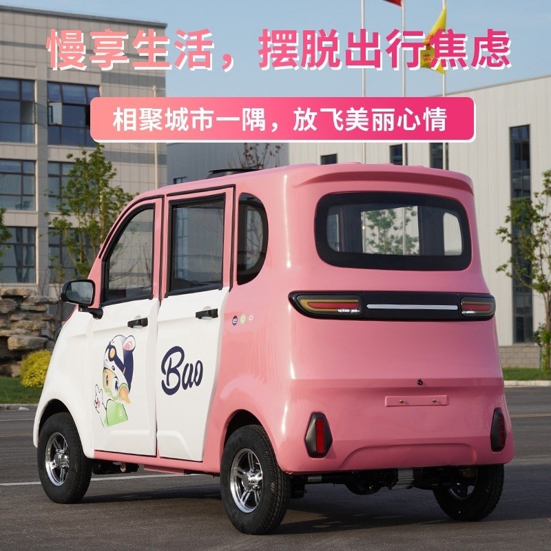 新能源电轿 1万以下新款电动四轮代步车 女士小型家用成人代步车