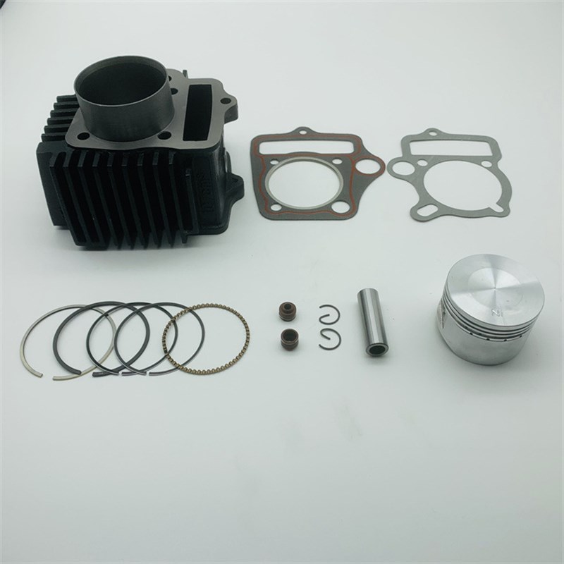 摩托车三轮车卧式100 110套缸 摩托车配件CD100 110活塞环组合
