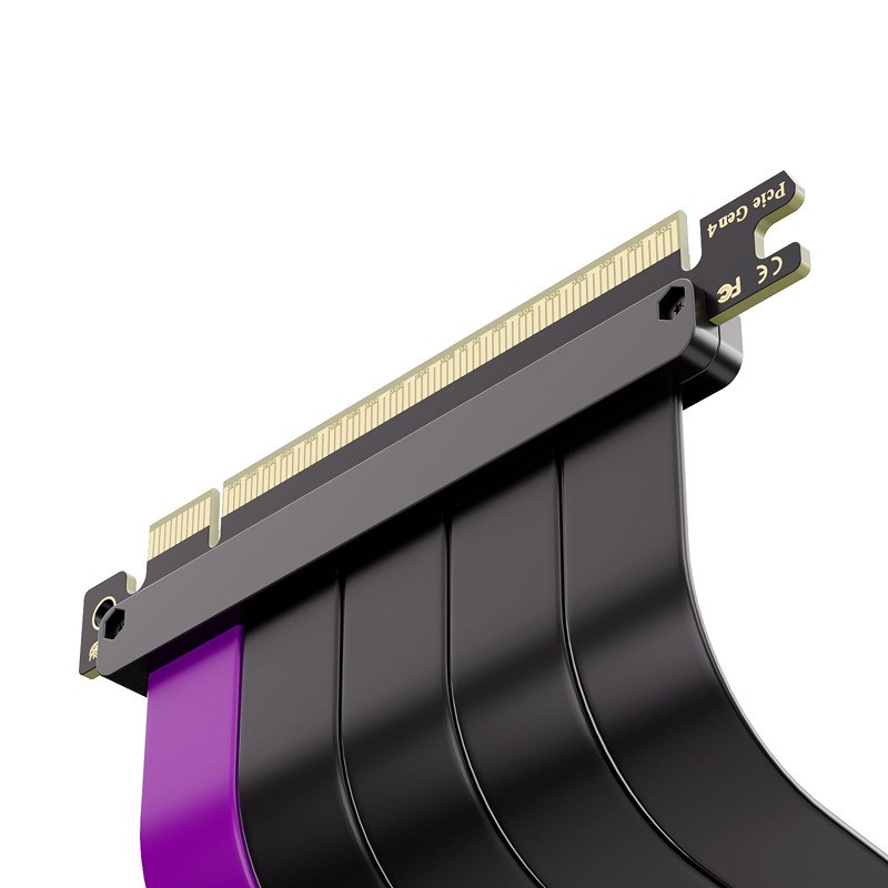 显卡延长线PCIE4.0转接线X16转16x台式电脑横竖装转向线