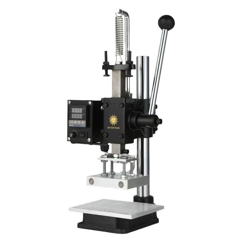 厂家供应小型烫金机手动热压机烫印机压印机皮革模切机打斩机烙印
