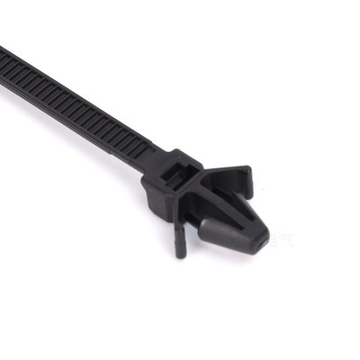 126-00125飞机头插销式扎带5*160mm X58汽车钣金孔扎带 500条/包