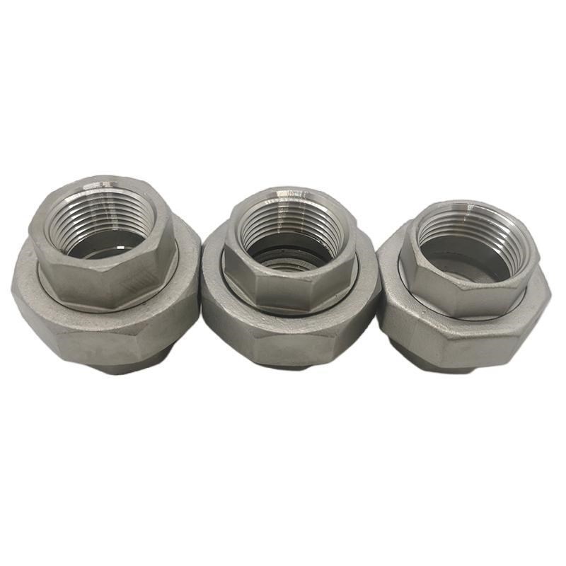 SP-114不锈钢加厚重型铸造丝扣管件 活接 弯头 NPT螺纹 304 316