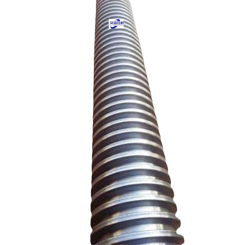 工厂加工45钢原色丝杆大型全牙正反牙 8.8级大直径多头梯形丝杠