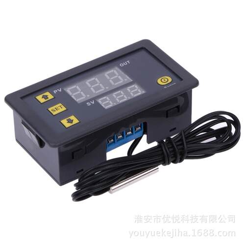 供应W3230高精度微电脑智能温控器数显控温开关微型温控器元器件