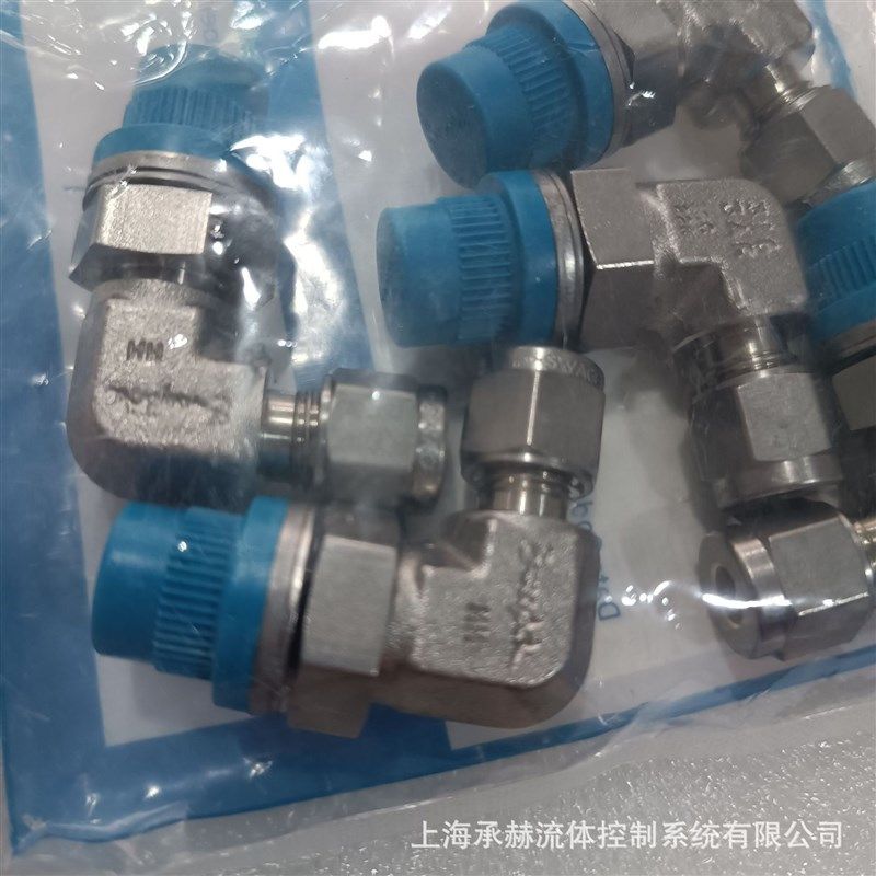 世伟洛克SS-6M0-3不锈钢卡套管接头,联合三通,6 mm 卡套管外径