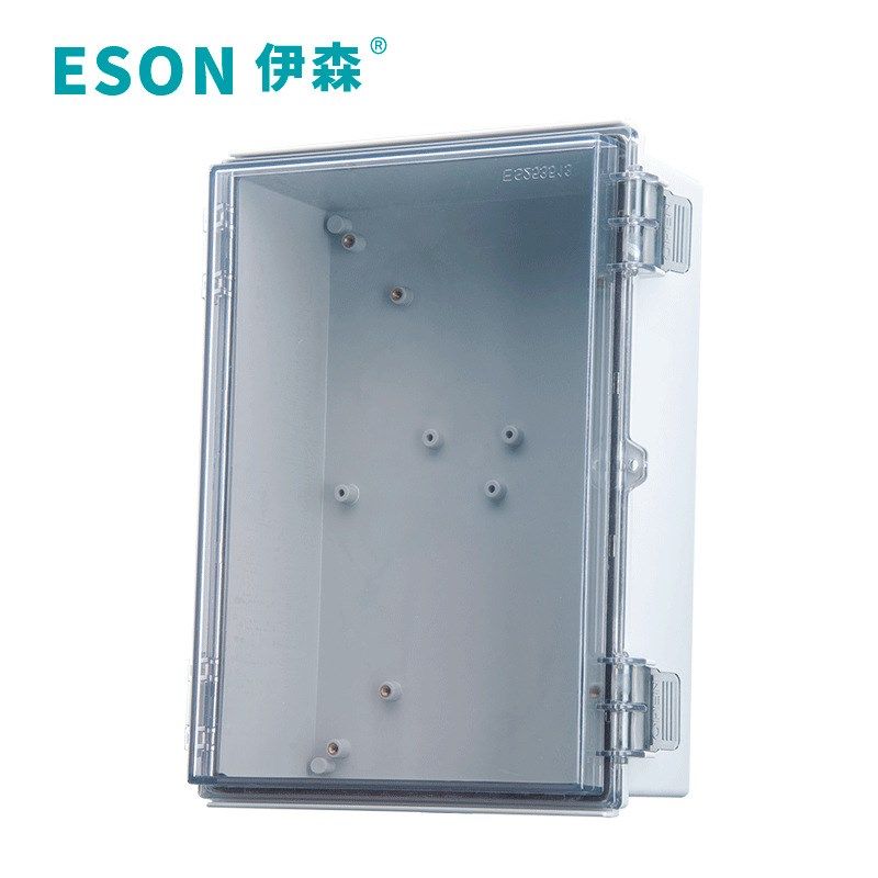 伊森ES-X3塑料防水盒400*300*200通用网络接线电箱仪表盒防水外壳