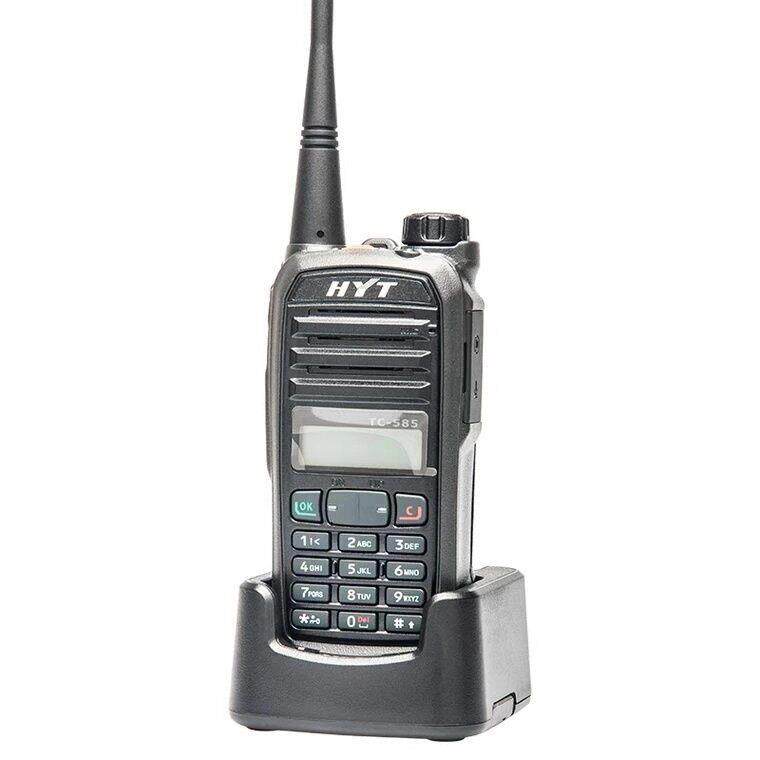 Hytera海能达对讲机TC-585保安物业手持机HYT好易通TC588调频手台