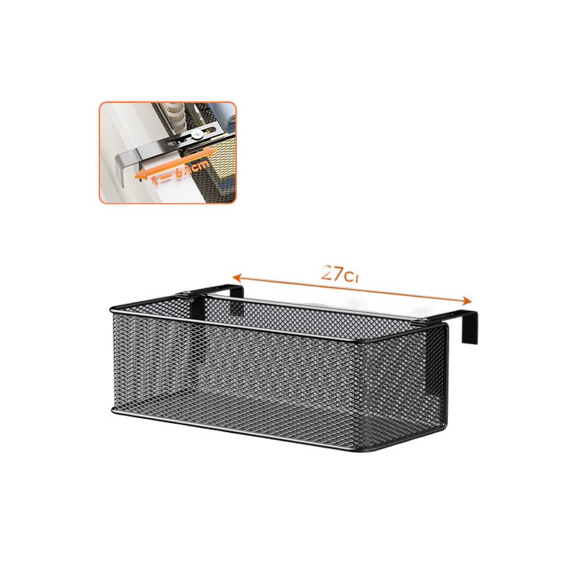 办公室屏风收纳工位改造办公桌好物书桌整理床头悬挂式置物架