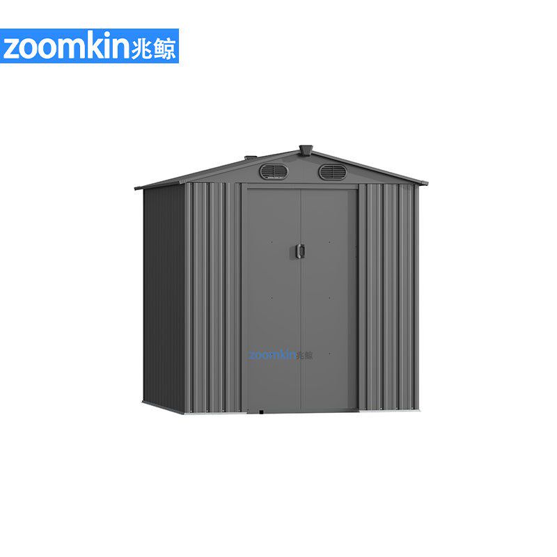 户外工具房铁皮房可拆卸移动房储物房房屋楼顶院子户外花园室外