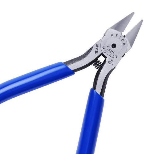 日本KEIBA/马牌MN-B05斜口钳127mm电工斜嘴钳5英寸斜口钳