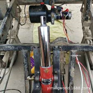 电动燃油摩托三轮车改装 自卸 12V48V60V电控油泵液压自卸翻斗改装