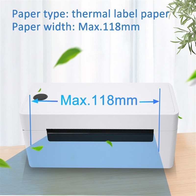 新品跨境热销商品标签条码打印机热敏不干胶标签物流面单打印机