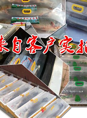 充氧气活鱼礼品袋花鲢鱼草鱼鸭嘴鱼运输包装袋送货手提袋装鱼袋子