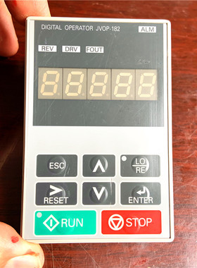 JVOP-182安川变频器A1000和E1000数码简易键盘操作面板