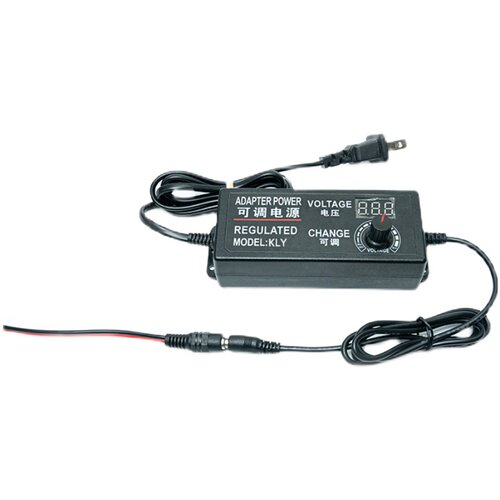 220V转3-24V2A电源数显可调控电机电源适配器减速马达配件