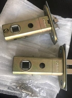 卫生间锁心锁舌单舌门锁执手房门锁浴室单锁舌配件室内锁体锁舌头